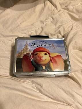 The Tale of Despereaux Vintage 2008 Metal Lunchbox Universal Studios
